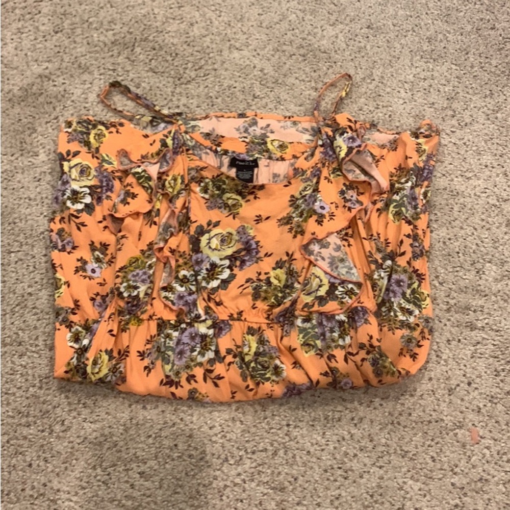 Rue21 Floral Pink Dress (large)